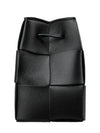 Intrecciato Cassette Small Bucket Bag Black - BOTTEGA VENETA - BALAAN 2