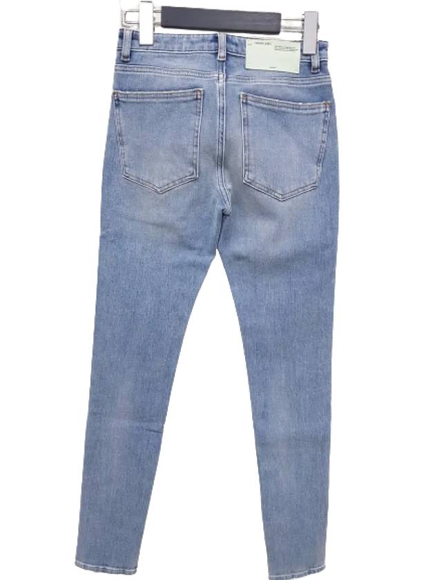 Cotton Skinny Jeans Blue - OFF WHITE - BALAAN 3