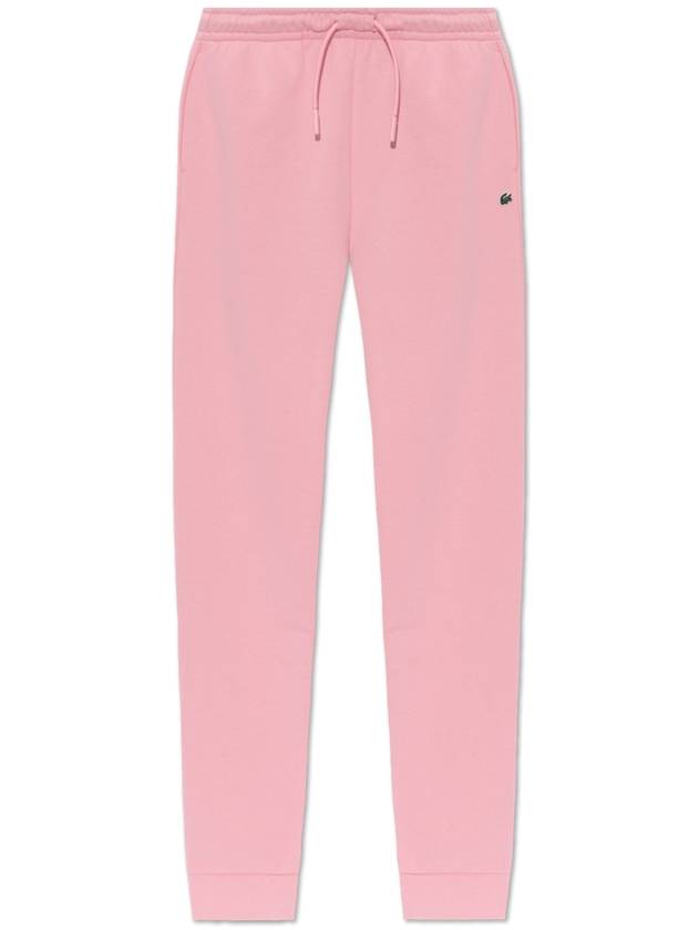 Women's Basic Jogger Pants Pink - LACOSTE - BALAAN 1