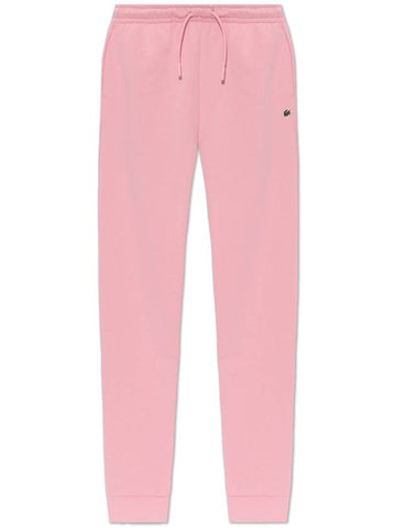 Women's Basic Jogger Pants Pink - LACOSTE - BALAAN 1