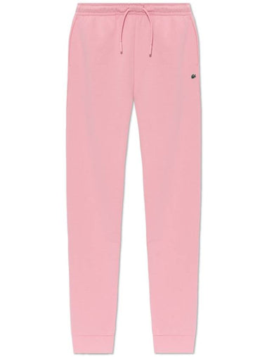 Women's Basic Jogger Pants Pink - LACOSTE - BALAAN 1