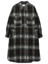 MA1298 22A012E 02AN Women s Wool Long Coat - ISABEL MARANT - BALAAN 1