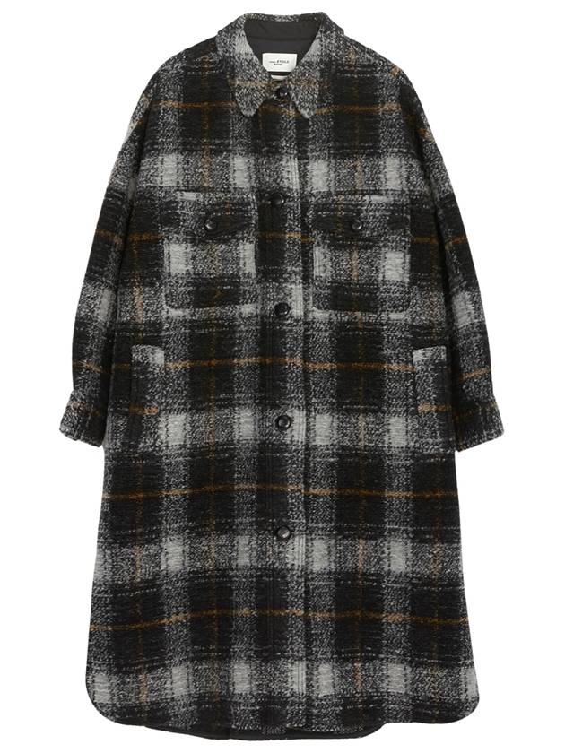 MA1298 22A012E 02AN Women s Wool Long Coat - ISABEL MARANT - BALAAN 1