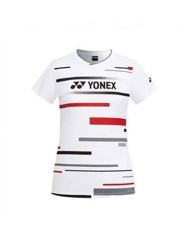 YONEX 231TS024F White Women s Line Graphic Gamewear - YOUNESS - BALAAN 1