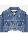 Jacquemus Cropped Denim Jacket 23H233DE021 - JACQUEMUS - BALAAN 2