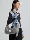 RIBBON CRESCENT CROSS BAG GRAY - MACNI - BALAAN 2