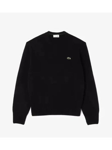 Men s Basic Classic Fit Pullover Black - LACOSTE - BALAAN 1