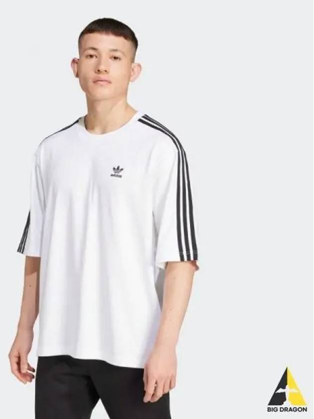 Adicolor oversized tee white - ADIDAS - BALAAN 1