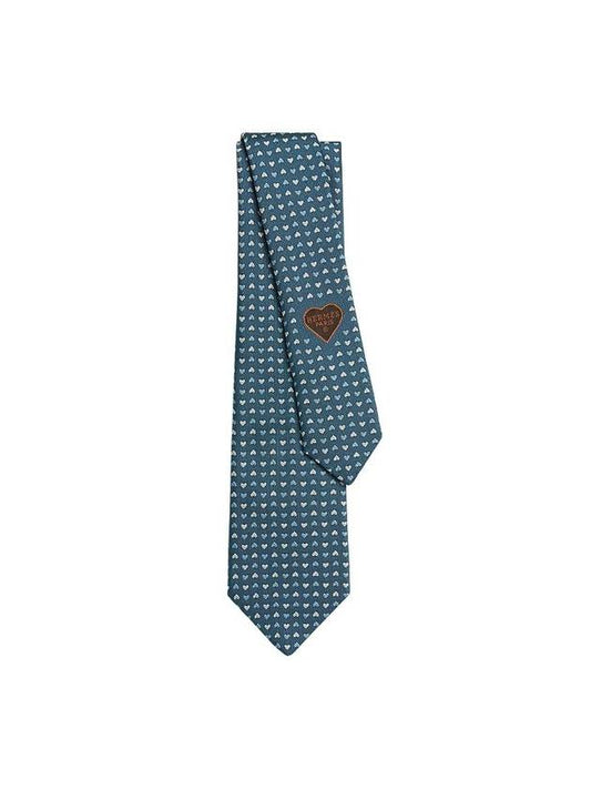 Love Love Tie Blue - HERMES - BALAAN 1