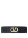 V Logo Hairpin Black - VALENTINO - BALAAN 1