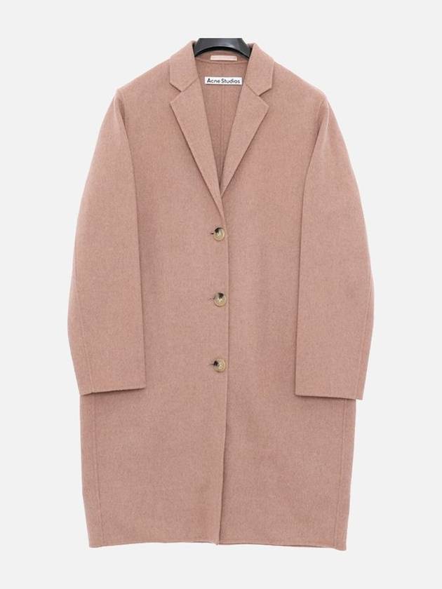 Wool Single Coat Camel - ACNE STUDIOS - BALAAN 3