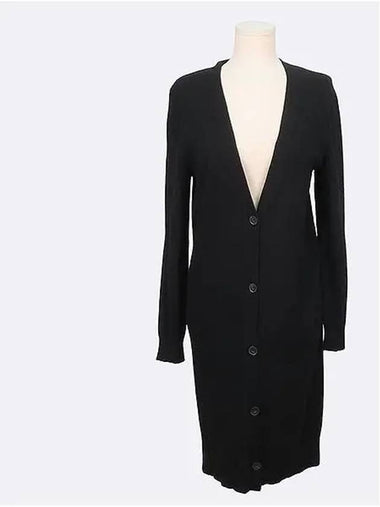 Black color cashmere women s long cardigan P - THEORY - BALAAN 1