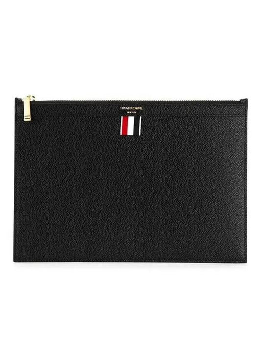 23FW Pebble Grain Small Clutch Bag MAC019L 00198 001 Other 1007302 - THOM BROWNE - BALAAN 1