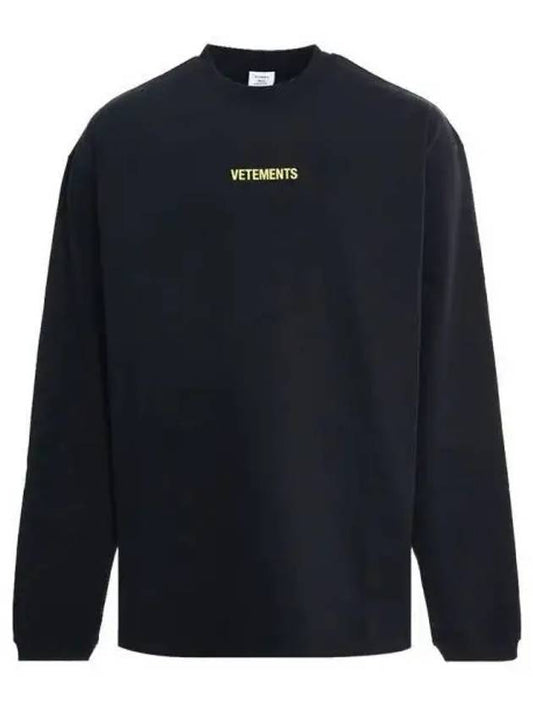 Neon logo long sleeve t shirt 270327 - VETEMENTS - BALAAN 1