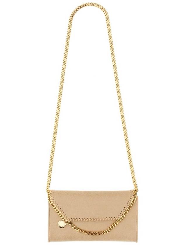 Falabella mini shoulder bag beige - STELLA MCCARTNEY - BALAAN 7