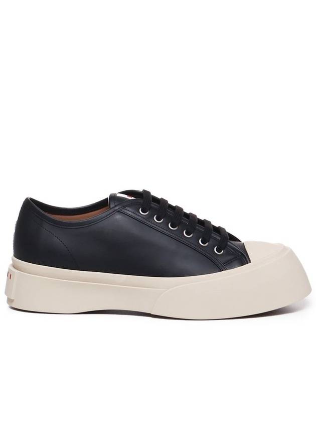 Pablo Platform Nappa Leather Low Top Sneakers Black - MARNI - BALAAN 2