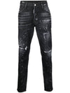 Men's Skate Jeans Black - DSQUARED2 - BALAAN 3