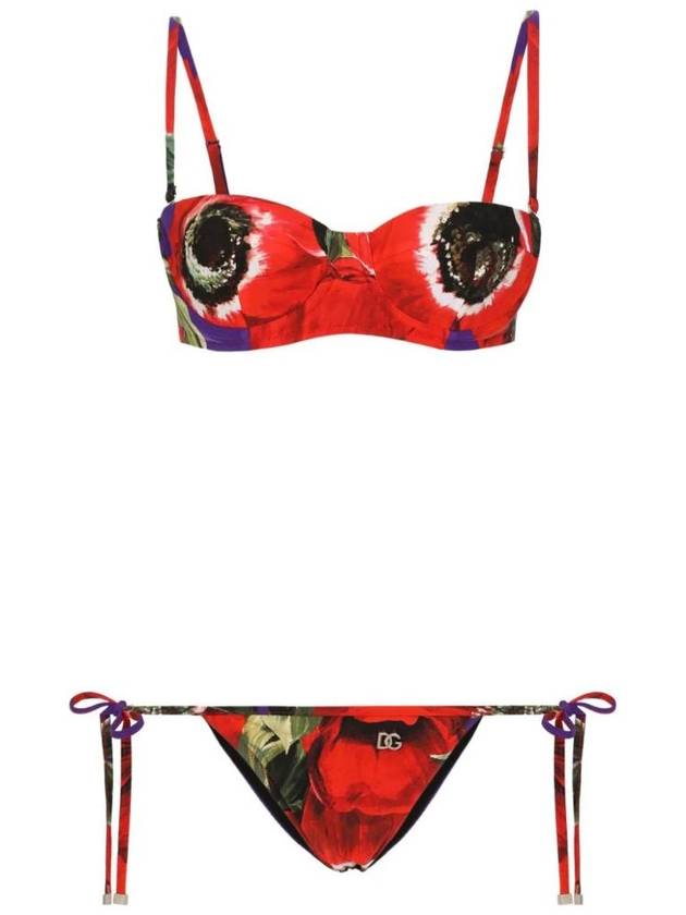 Anemone Balconet Bikini Set O8A02JFSG8D - DOLCE&GABBANA - BALAAN 1