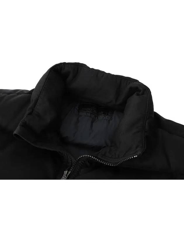 453F3 Ghost Padding Down Jacket Black - STONE ISLAND - BALAAN 4