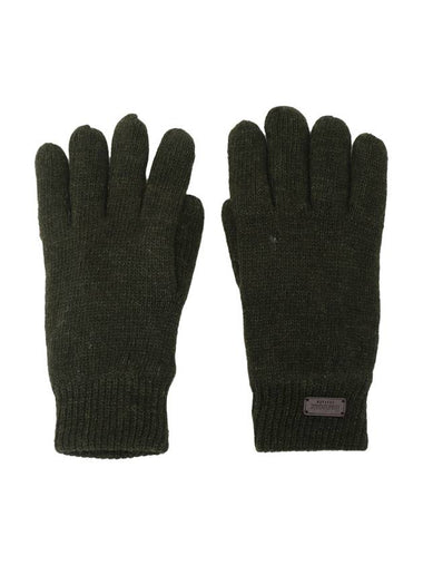 Carlton Fully Line Gloves Dark Green - BARBOUR - BALAAN 1