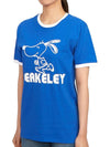 Berkeley Cotton Short Sleeve T-Shirt Royal White - WILD DONKEY - BALAAN 3