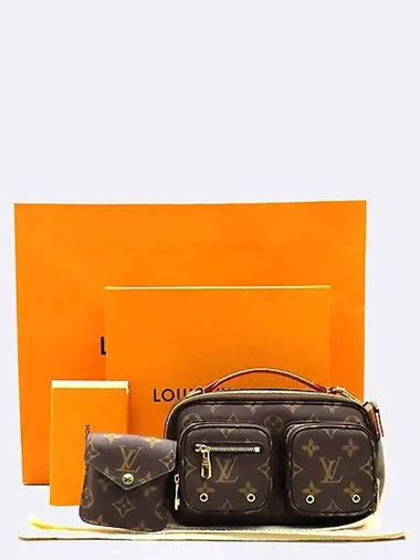 M80446 Monogram Canvas UTILITY Zip up Multi Pocket 2WAY - LOUIS VUITTON - BALAAN 1