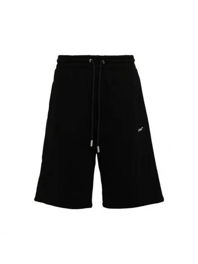 Pixel Skate Sweat Shorts Black - OFF WHITE - BALAAN 2