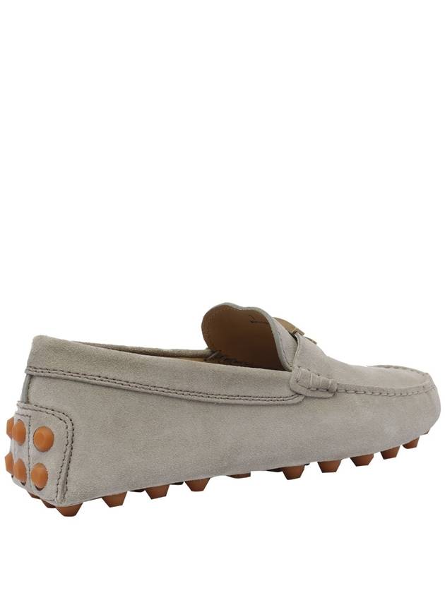 Timeless Gommino Suede Driving Shoes Beige - TOD'S - BALAAN 3