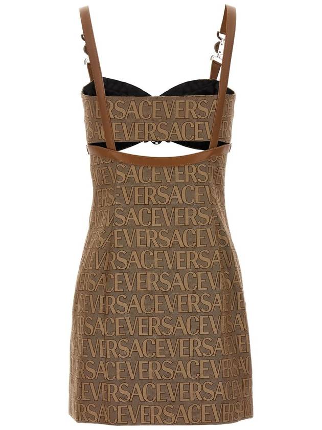 short dress 1011233 1A033152N740 Brown - VERSACE - BALAAN 3