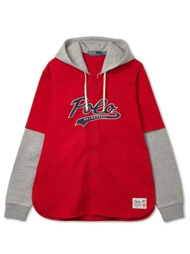 polo ball hooded jersey red - POLO RALPH LAUREN - BALAAN 1