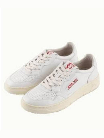 Men's Medalist Leather Low Top Sneakers White - AUTRY - BALAAN 2