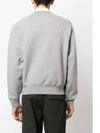 Small Heart Logo Sweatshirt Grey - AMI - BALAAN 6