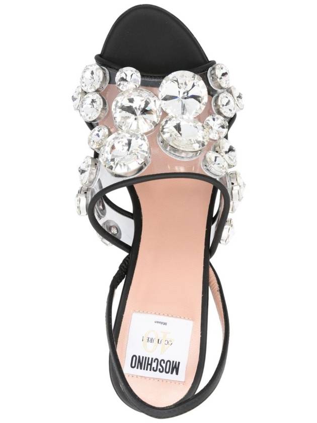 Moschino Sandals Black - MOSCHINO - BALAAN 3