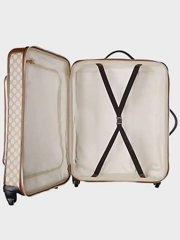 Micro Damage GG Supreme Medium Trolley Luggage Carrier 429038 A828 - GUCCI - BALAAN 2