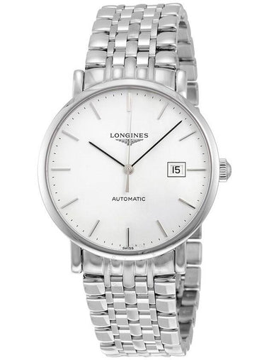 Longines Elegant Automatic White Dial Men's Watch L4.910.4.12.6 - LONGINES - BALAAN 1