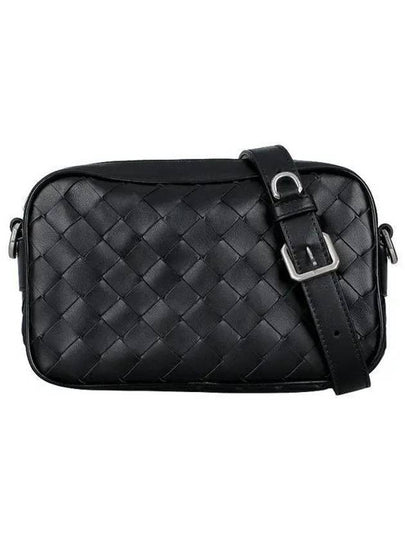 Intrecciato Camera Mini Cross Bag Black - BOTTEGA VENETA - BALAAN 2