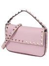 Rockstud Chain Cross Bag Pink - VALENTINO - BALAAN 2