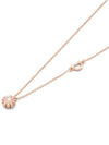 Margherita Diamonds 5mm Necklace Pink Gold - DAMIANI - BALAAN 4