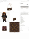 women cross bag - LOUIS VUITTON - BALAAN 9