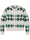 Women s Argyle Jacquard Cardigan - JACKNICKLAUS - BALAAN 3