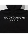 Women s back logo hoodie black - WOOYOUNGMI - BALAAN 3