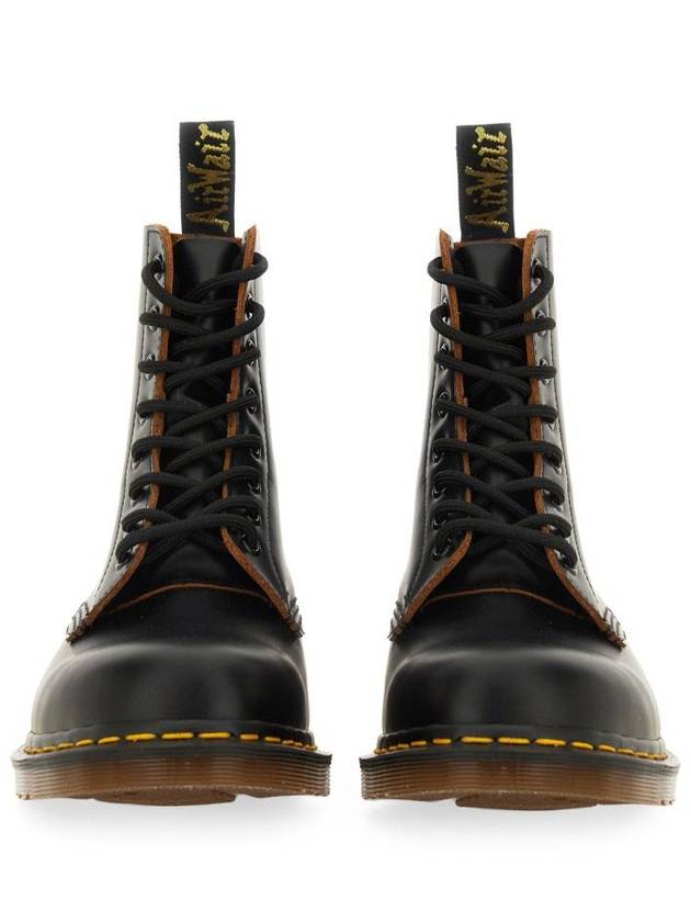 Men's 1460 Vintage Made in England Ankle Boots Black - DR. MARTENS - BALAAN 5