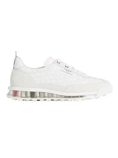 Women s Tech Runner Sneakers White FFD120B 05584 - THOM BROWNE - BALAAN 1