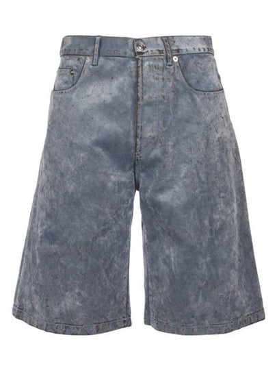 Denim Bermuda Shorts Blue - DIOR - BALAAN 2