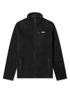 Better Sweater Fleece Zip-Up Jacket Black - PATAGONIA - 1