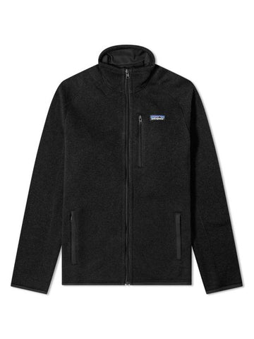 Better Sweater Fleece Zip-Up Jacket Black - PATAGONIA - 1