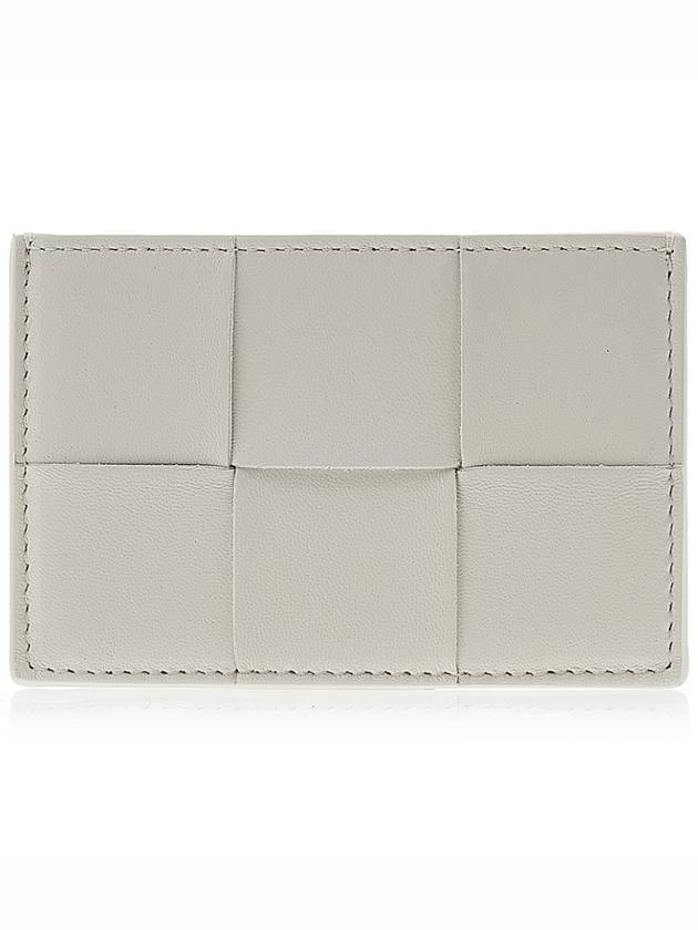 Intrecciato Lambskin Calfskin Card Wallet White - BOTTEGA VENETA - BALAAN 2