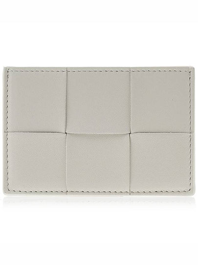 Intrecciato Lambskin Calfskin Card Wallet White - BOTTEGA VENETA - BALAAN 2