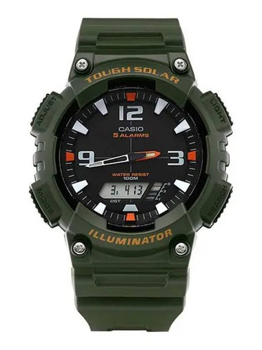 Solar Power Analog Digital Watch Green - CASIO - BALAAN 1