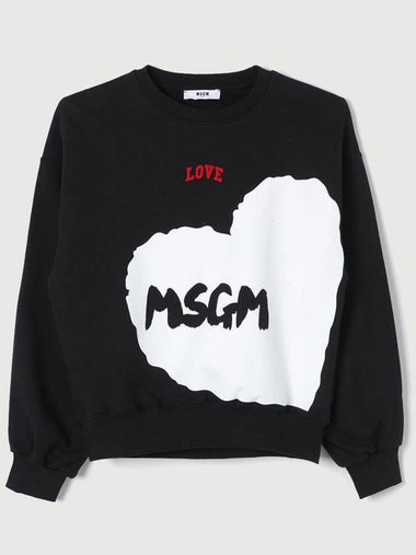 KIDS Sweatshirt GIRL F4MSJGSW142 brushed - MSGM - BALAAN 1